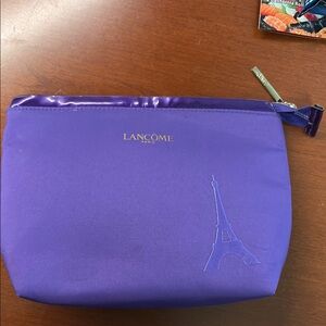Lancôme Purple Cosmetic Bag